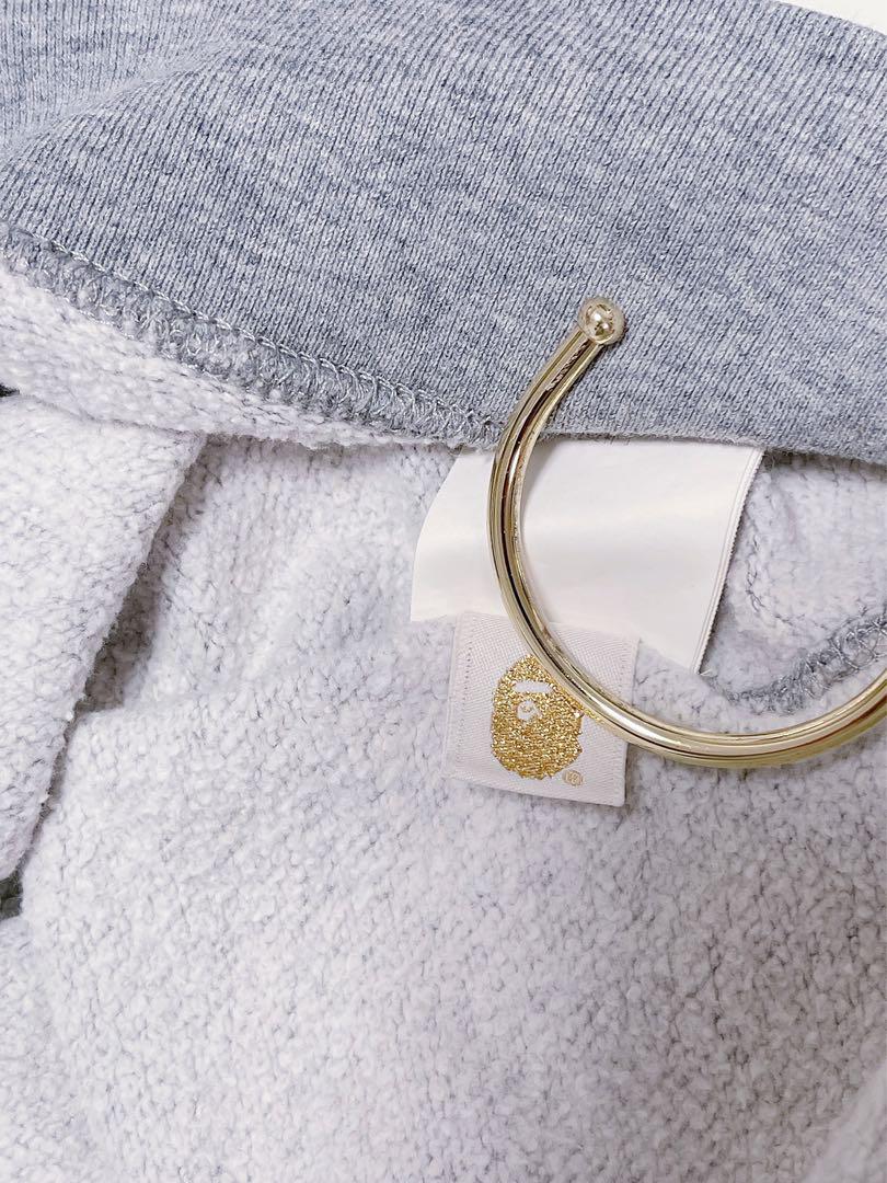 美品❕BAPE アベイシングエイプ トレーナー/グレーXS