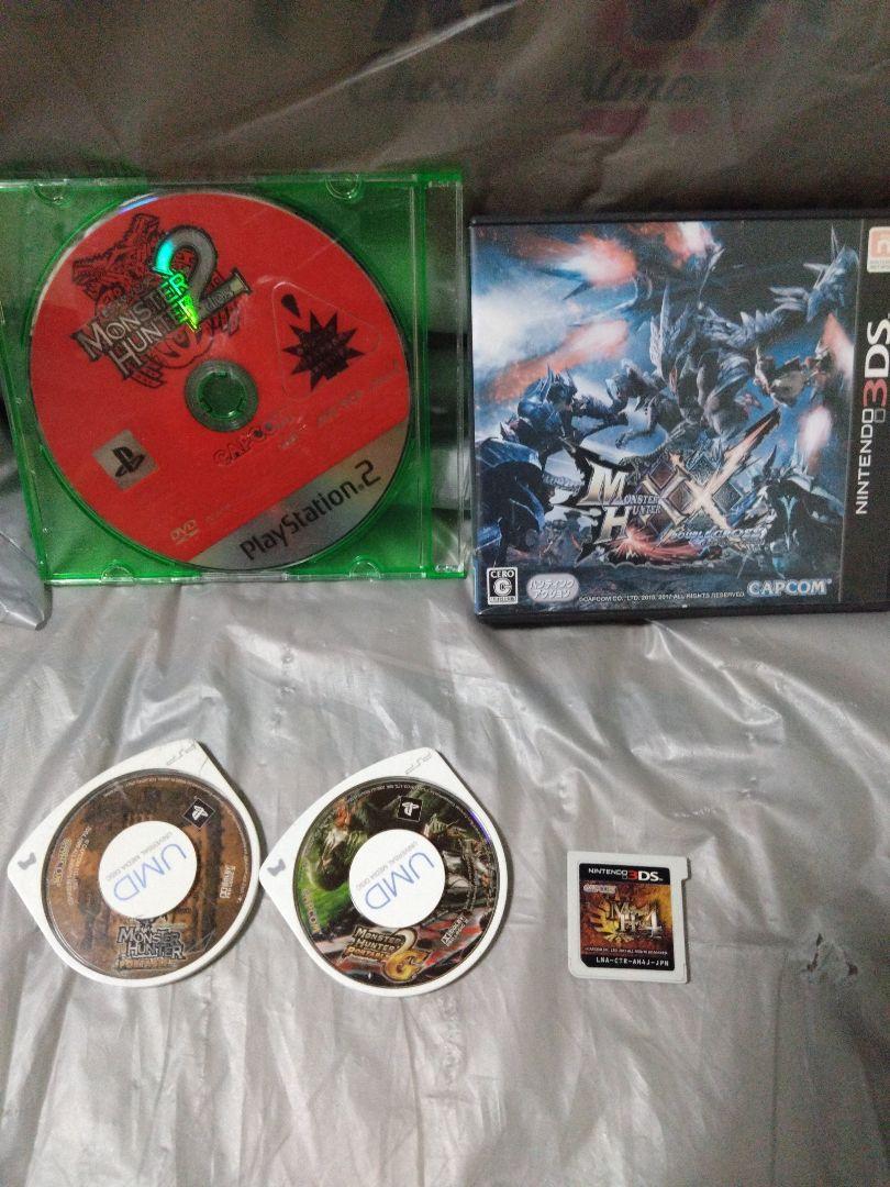 【動作未確認】モンスターハンター 各種ソフト PSP 3DS PS2