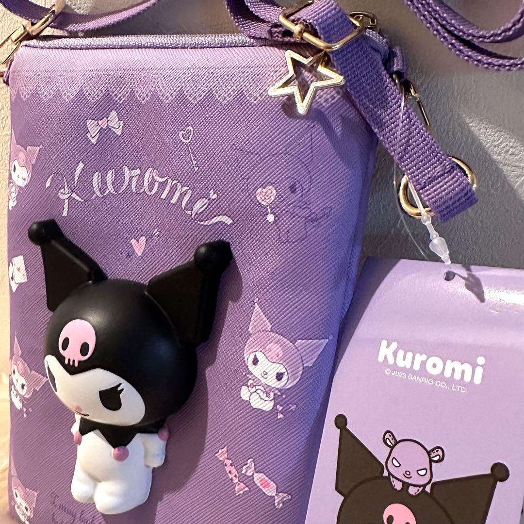 新品♡韓国♡サンリオ♡クロミ♡ショルダーバッグ♡ポシェット