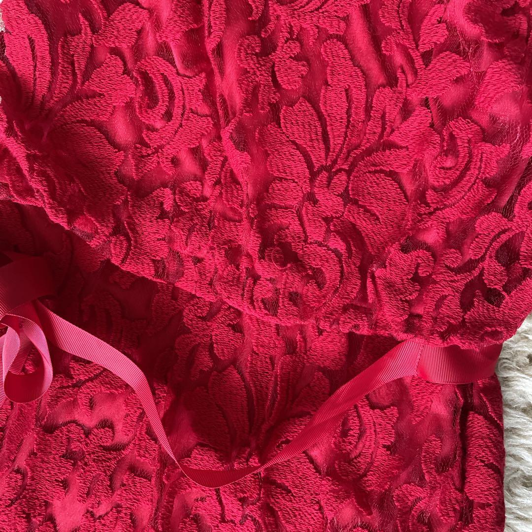 再お値下げ♡美品♡TADASHI SHOJI レースドレス サイズ6(13号)