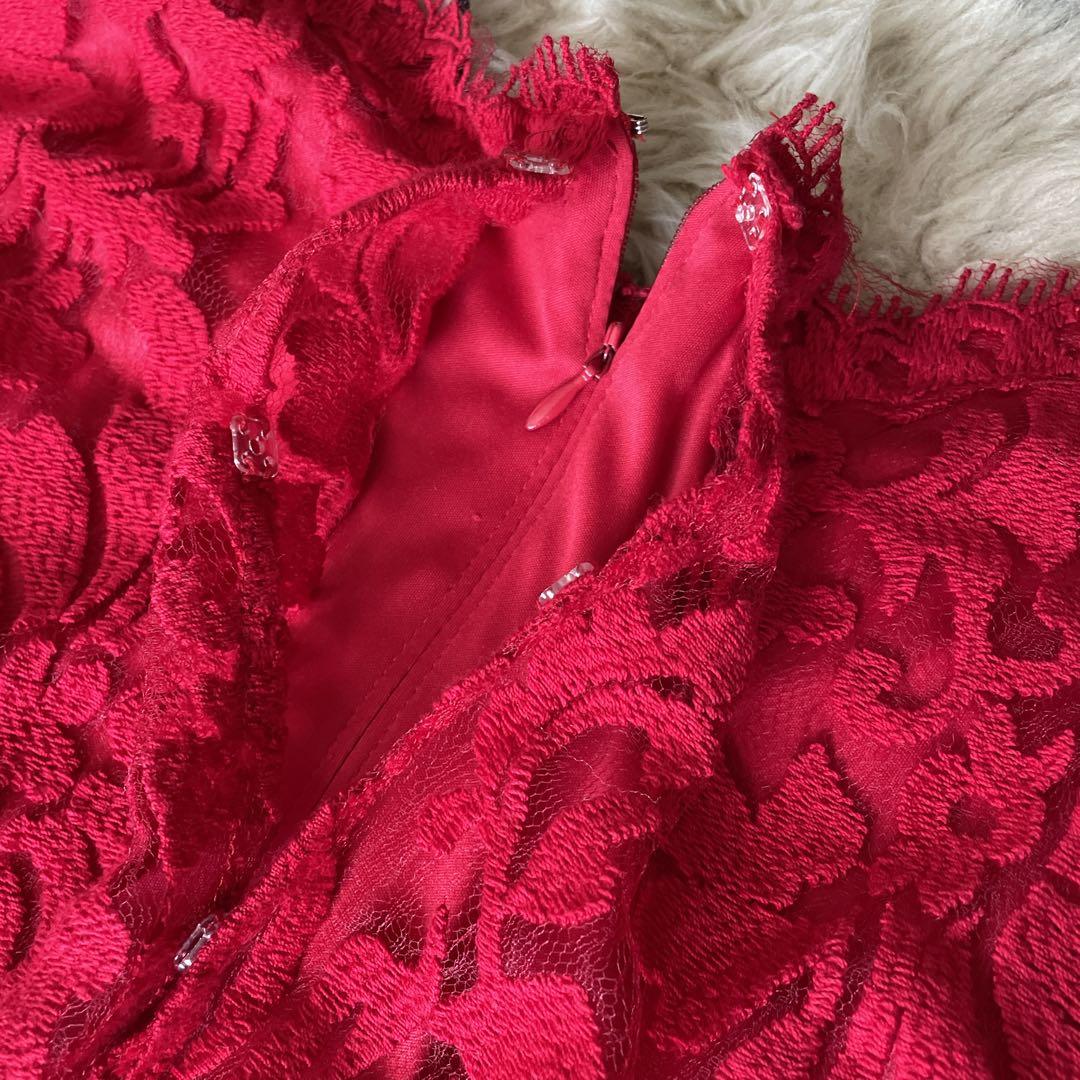 再お値下げ♡美品♡TADASHI SHOJI レースドレス サイズ6(13号)