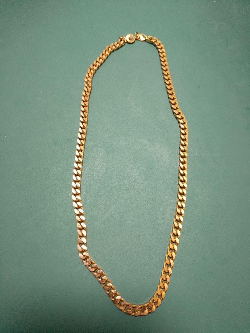 ゴールド 喜平ネックレス 刻印 K18GF USAPAT2007 遺品整理
