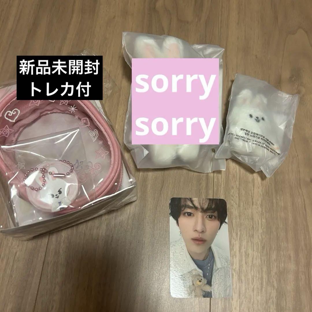 リノ③⭐️StrayKids SKZOO クリアポーチ マイクロ ぬいぐるみ