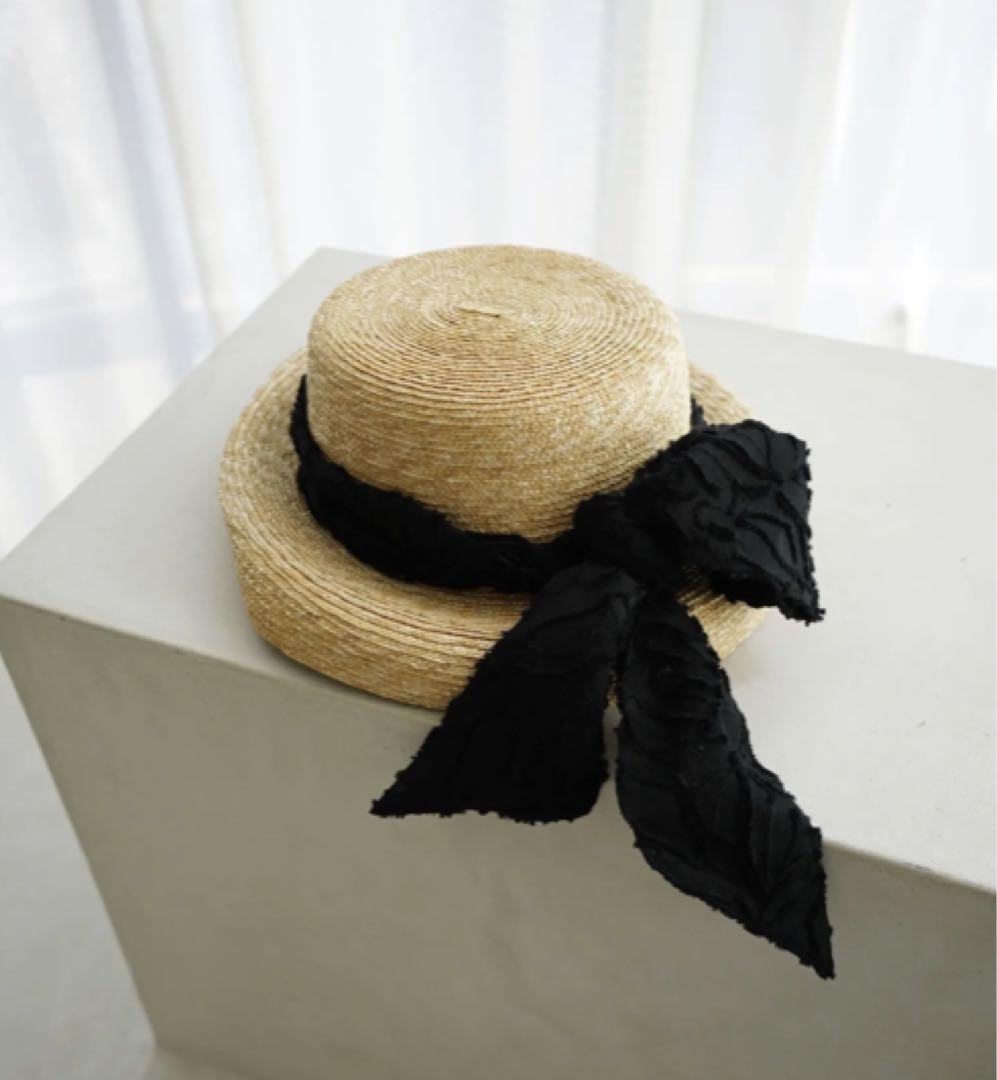 Acka 【 CA4LA × Acka 】scarf straw hat