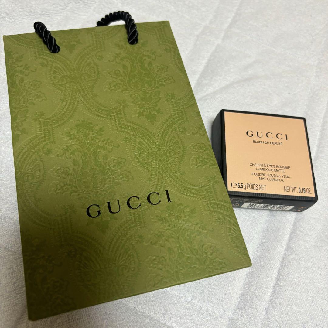 GUCCI ブラッシュ ドゥ ボーテ チーク アンド アイ【01】