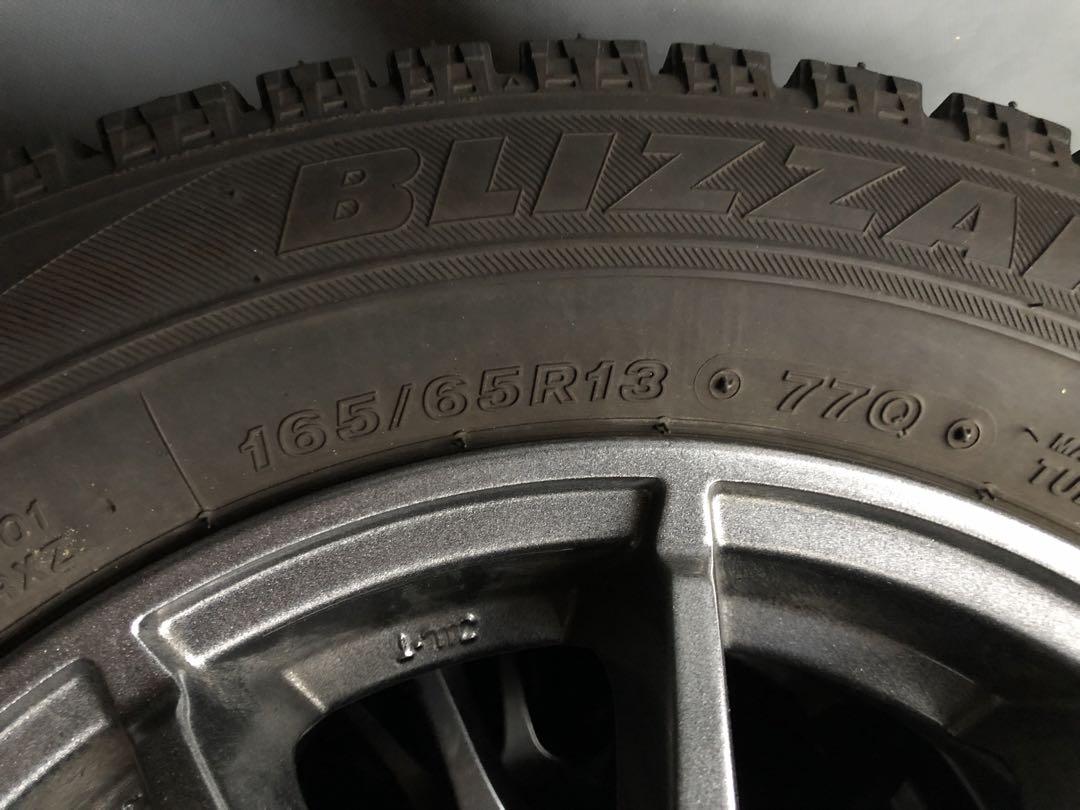 165/65R13  4本  スタッドレス　アルミホイール