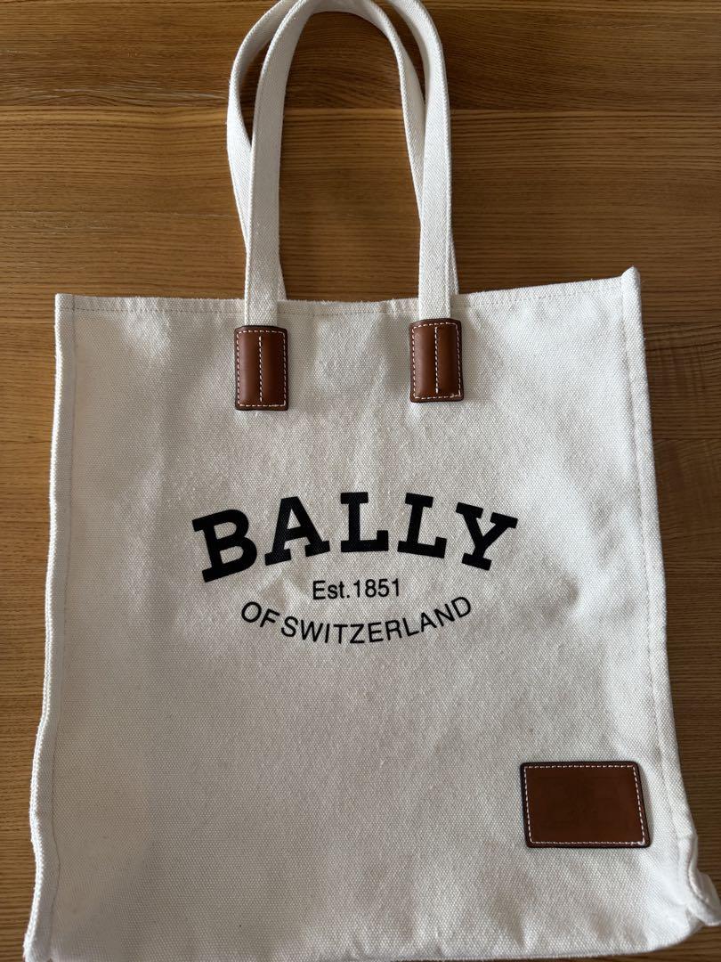 BALLY ホワイト キャンバス