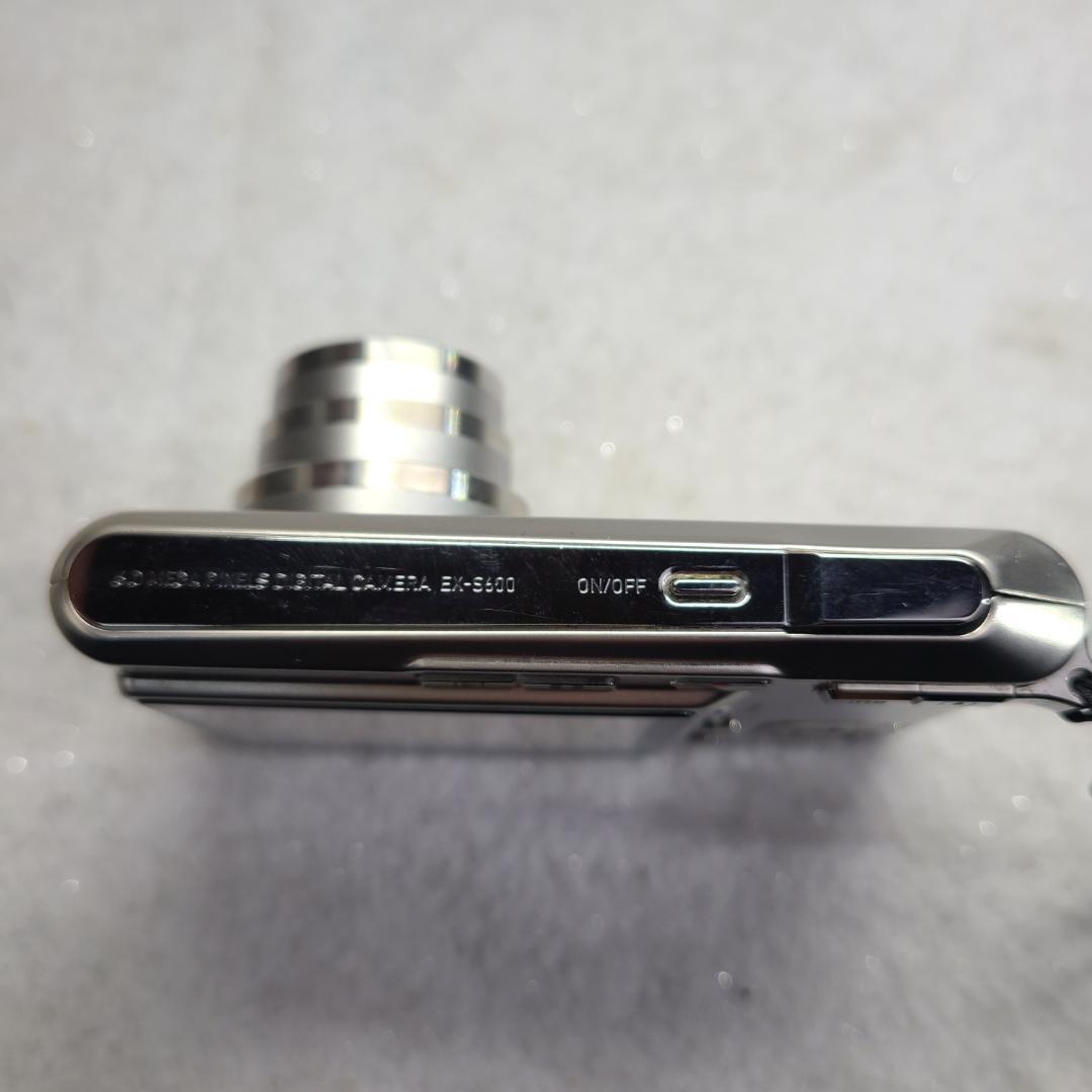 CASIO デジカメ EXILIM EX-S600 シルバー コンデジ
