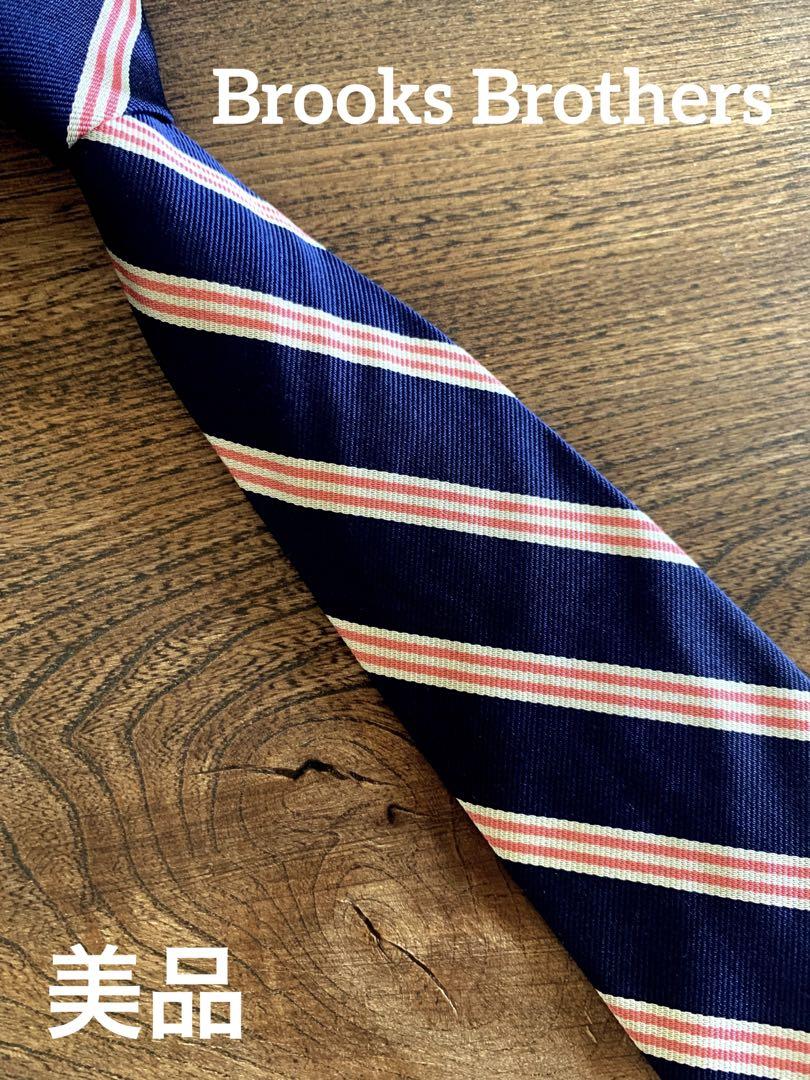 美品 Brooks Brothers ブルックス ブラザーズ ネクタイ 日本人気超絶の