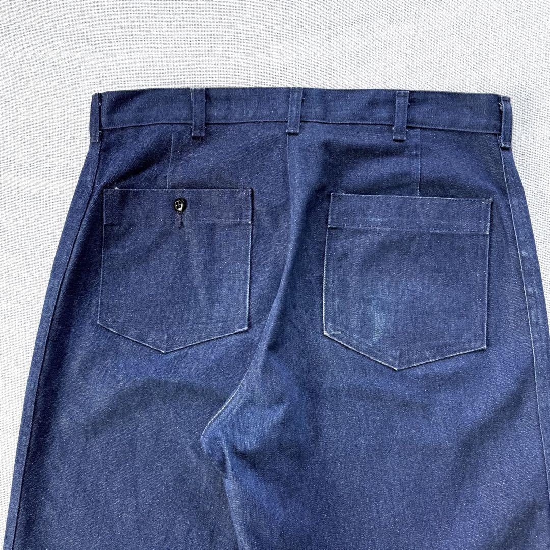 U.S.NAVY flared denim pants