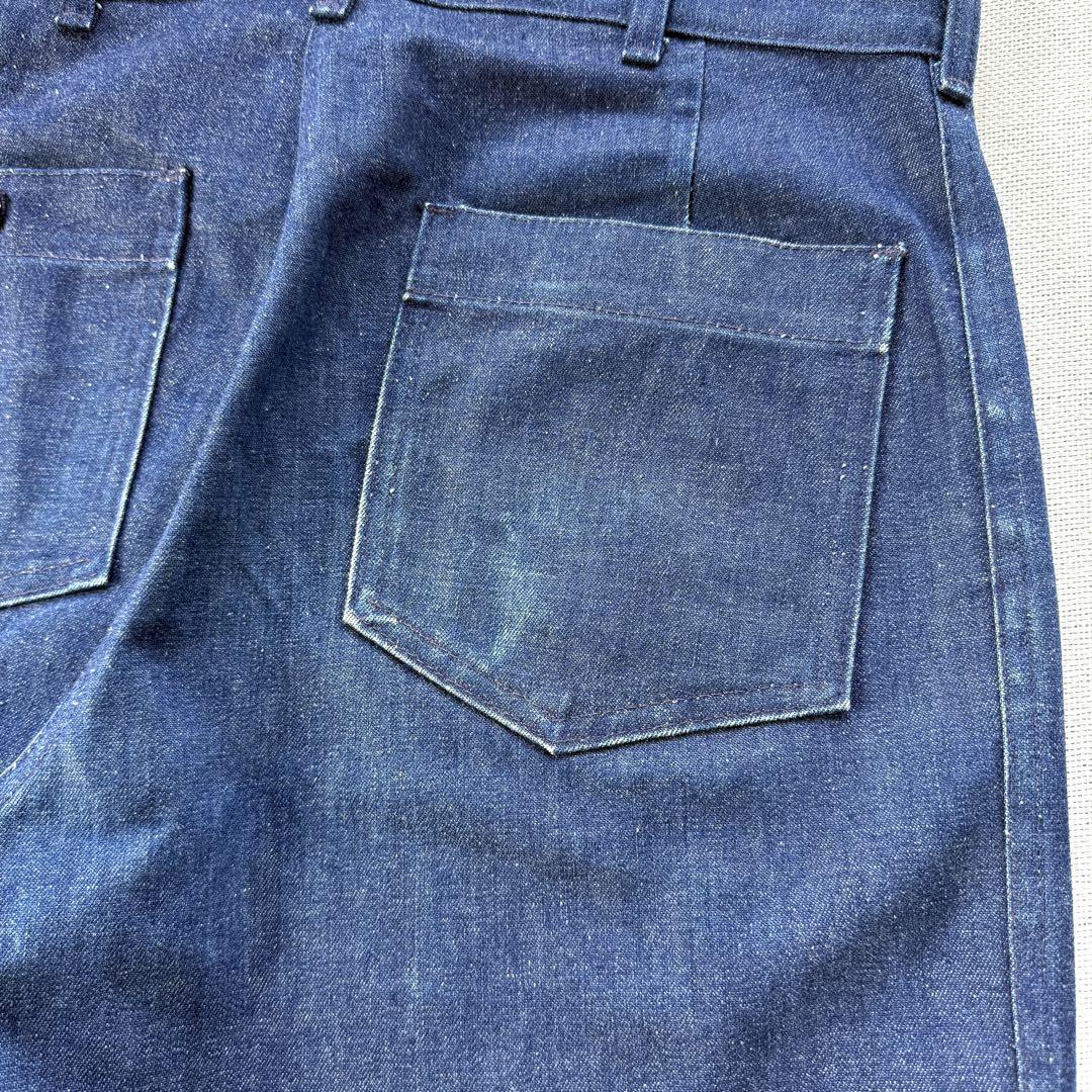 U.S.NAVY flared denim pants
