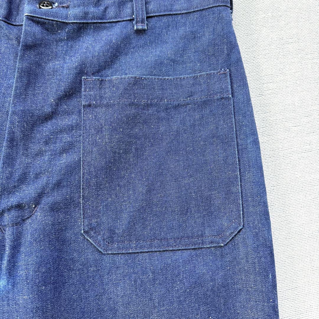 U.S.NAVY flared denim pants