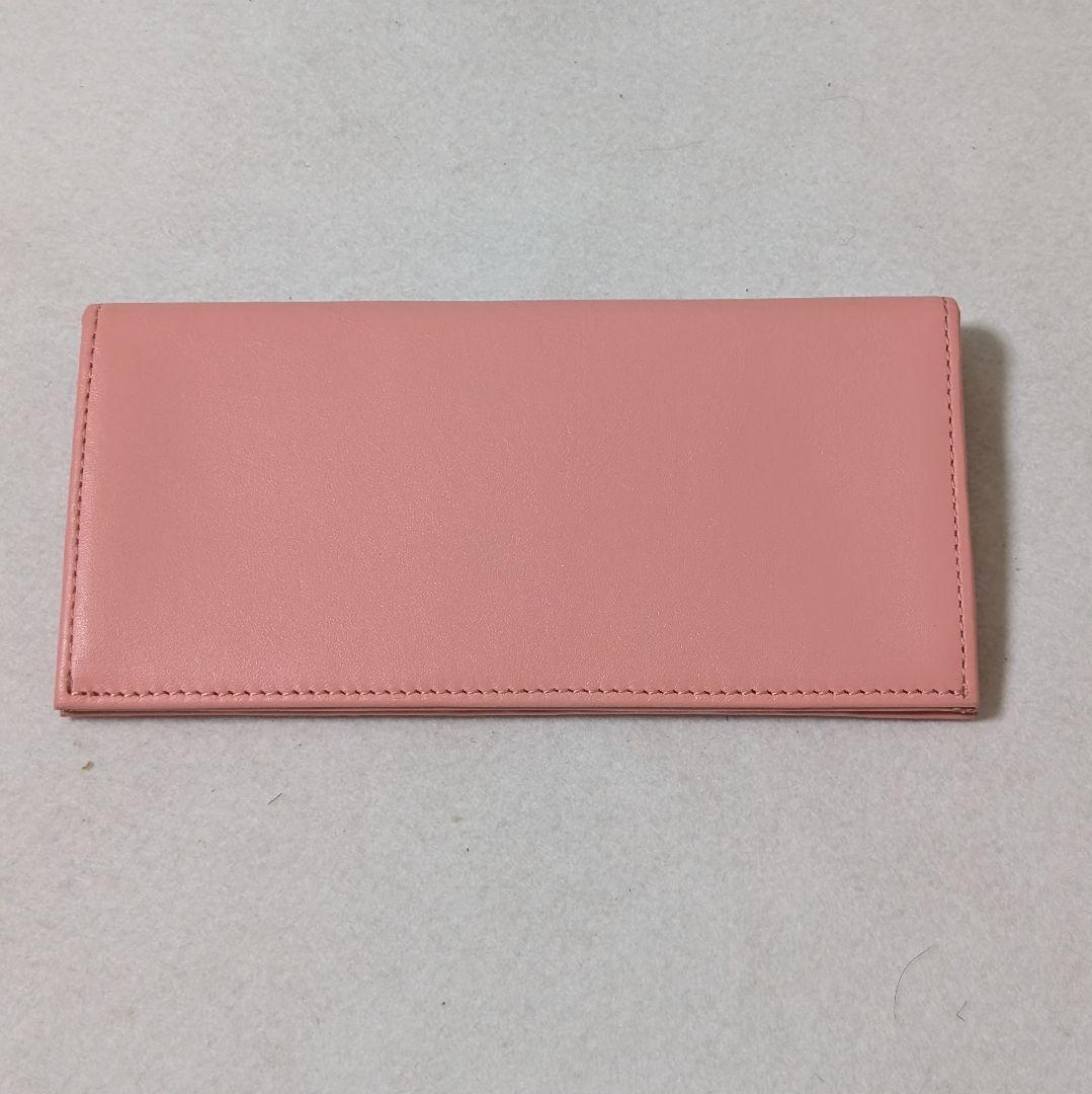 長財布スタンダードピンクビジネスレザーファクトリー本革風水