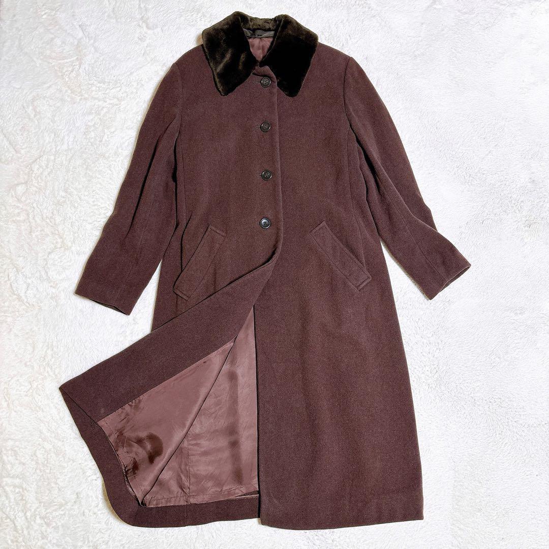 K.T. KYOKO TAKASE キョウコタカセ ロングコート カシミヤ