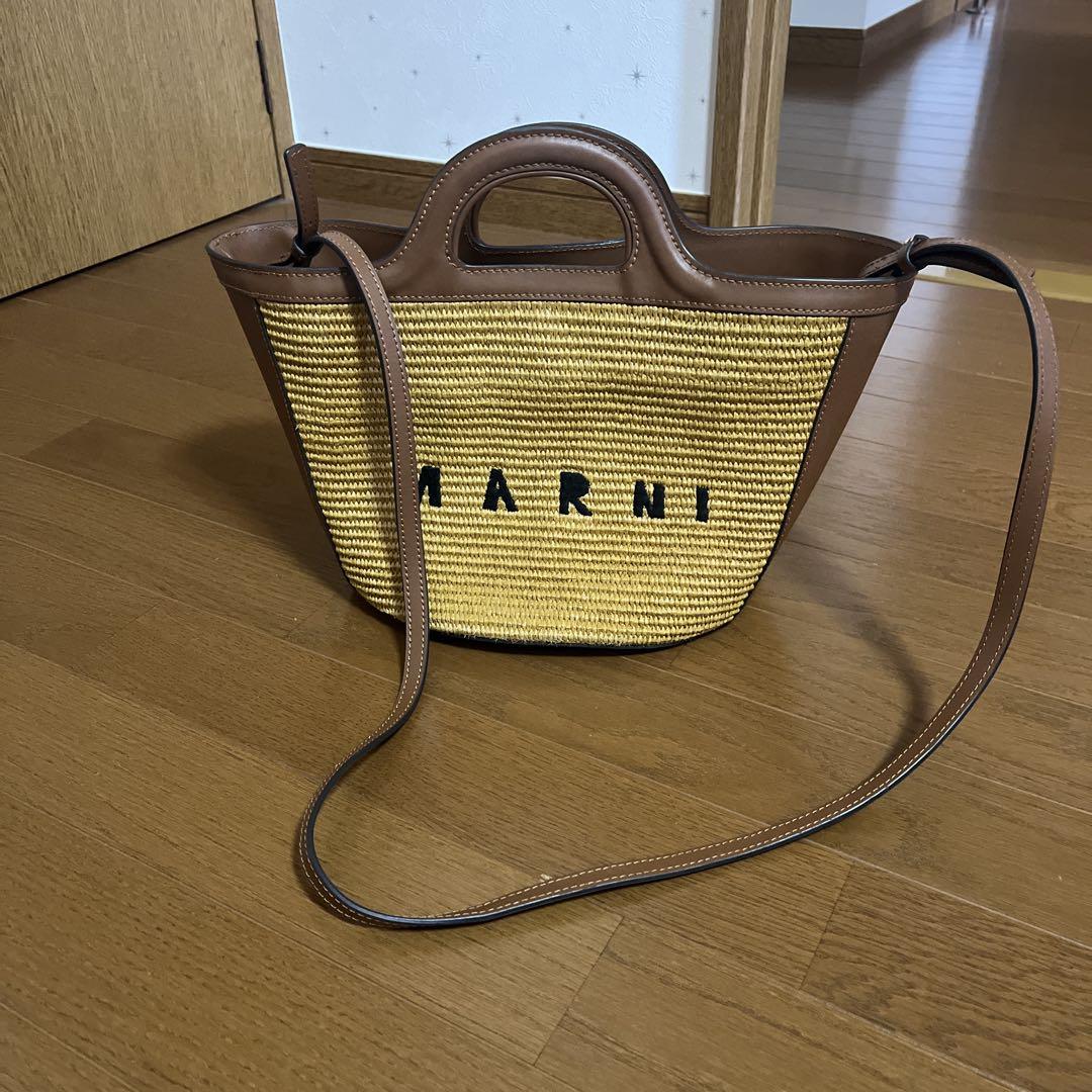 【最値下げ】MARNI ストロー レザーバッグ