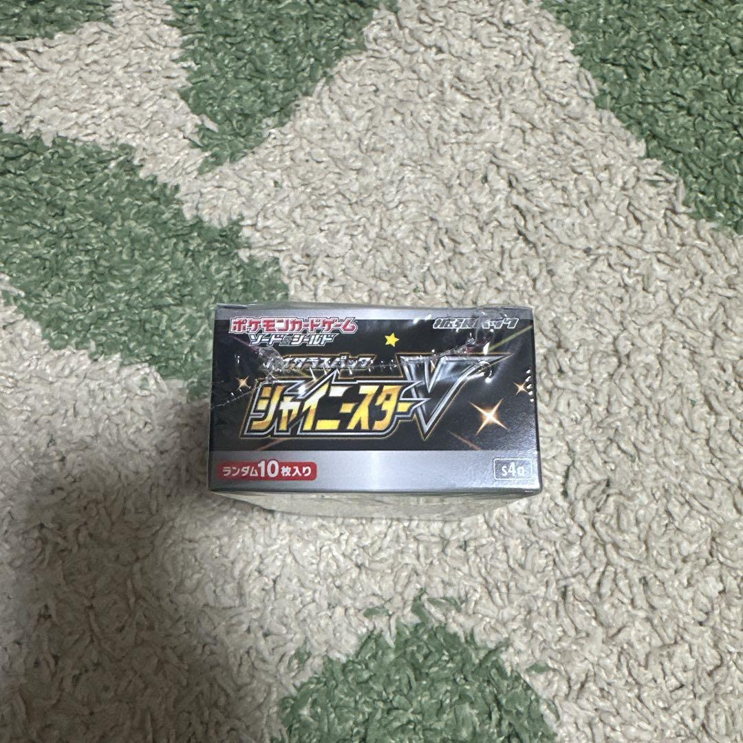 【新品未開封】ポケモンカード シャイニースターV 1BOX シュリンク付