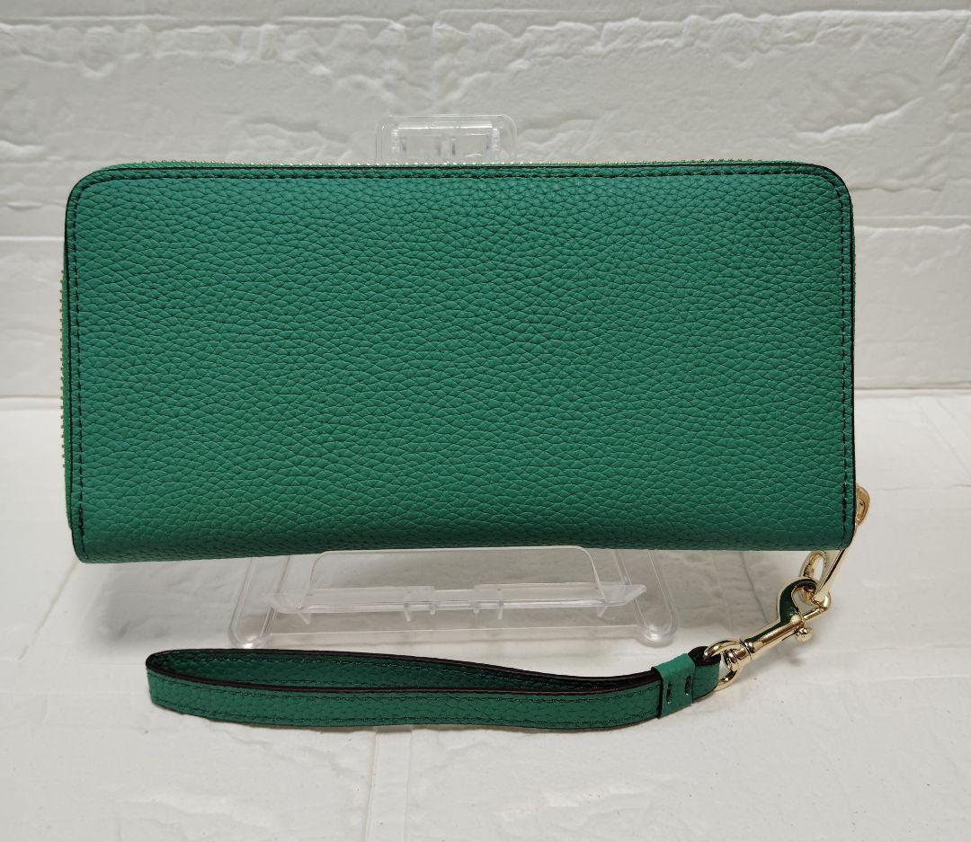 COACH 　長財布　グリーン