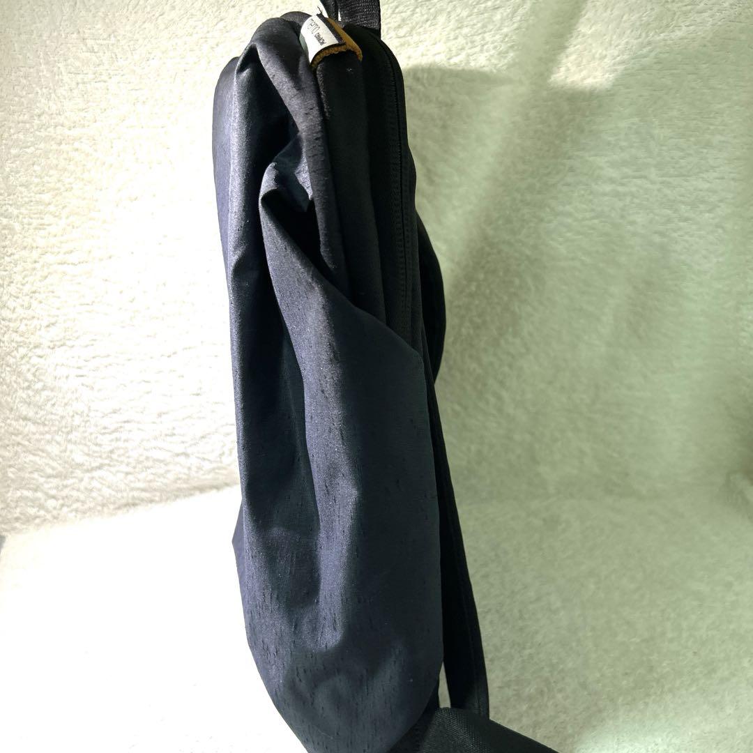 美品　cote&ciel コートシエル　リュック　ダメージ加工　ブラック