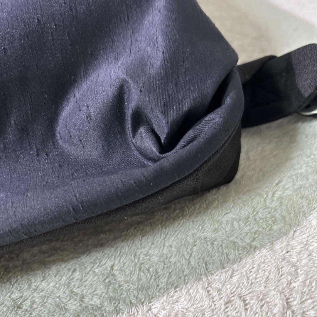 美品　cote&ciel コートシエル　リュック　ダメージ加工　ブラック