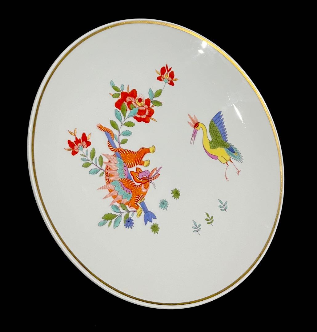 Meissen マイセン/※稀少型 1級品 柿右衛門様式 獅子 鳳凰　蓋物 Meissen マイセン/※稀少型 1級品 柿右衛門様式 獅子 鳳凰 蓋物