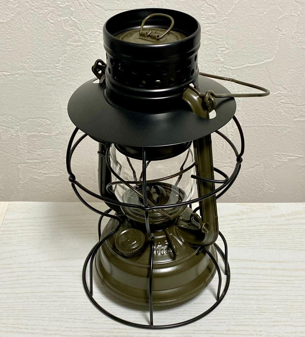 フュアハンドランタン オリーブ ケイジング キット 黒塗装FEUER HAND