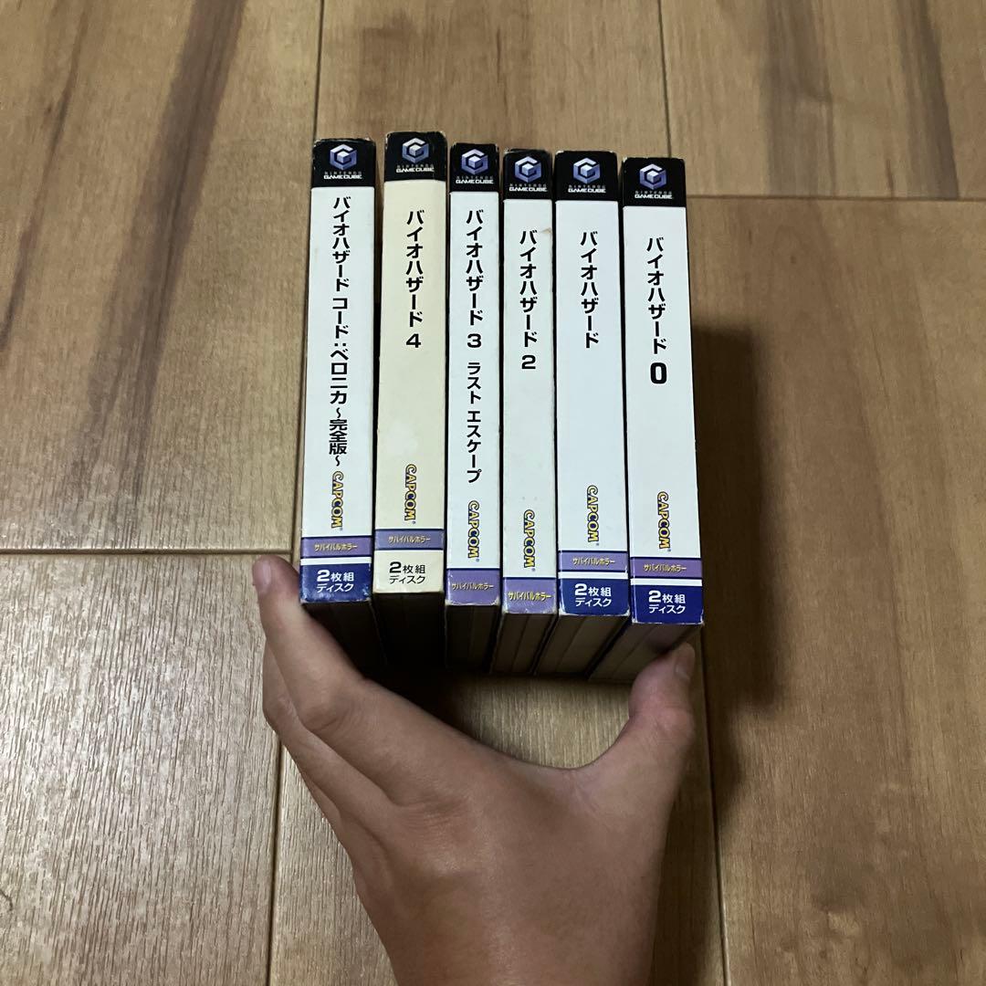 バイオハザードシリーズ全6作やや傷や汚れあり