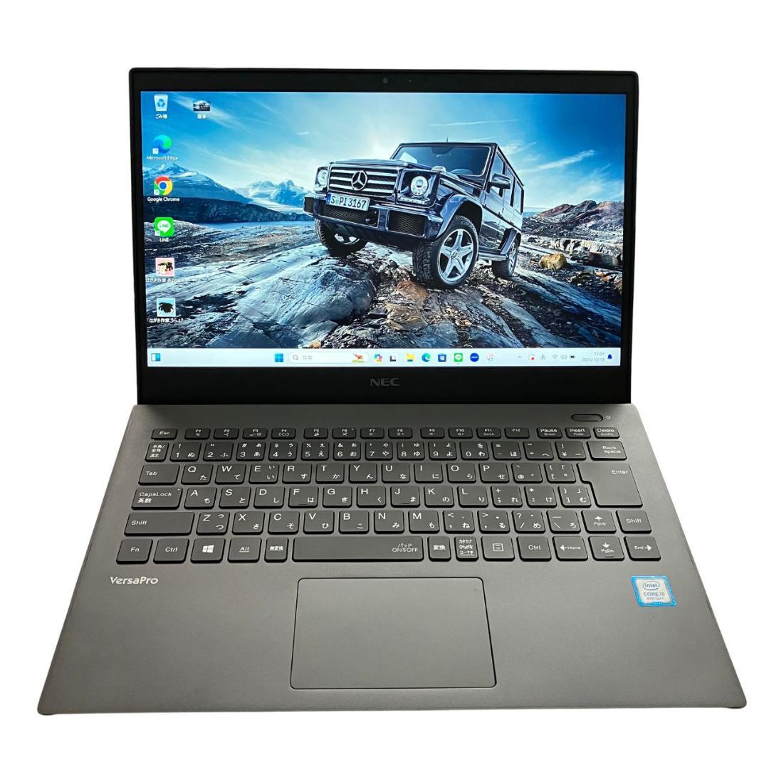 【第8世代】Office搭載　 NEC 黒 Corei5 SSD 8GB 146