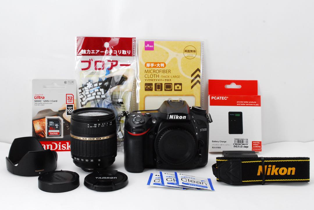 売れ筋介護用品も！ 遠近両用・神レンズ付❤️Wi-Fi❤️Nikon D7200❤️超高画質2416 デジタルカメラ