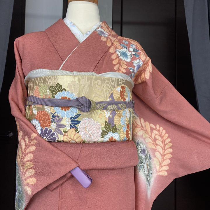 辻ヶ花 絞り 訪問着 セット！