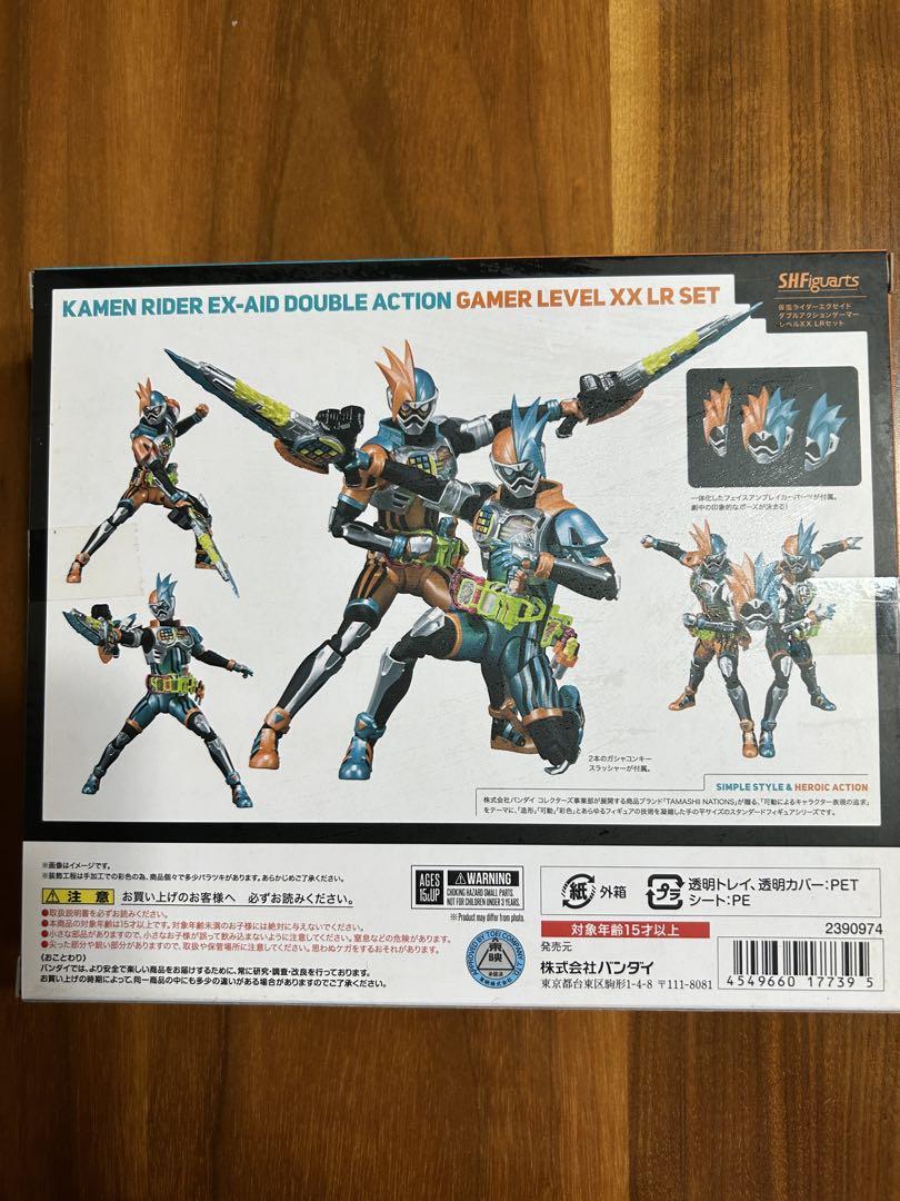 shフィギュアーツ 仮面ライダーエグゼイドダブルアクションゲーマーLvXX