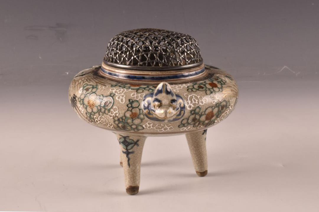 驚きの値段】 B17737 獅子耳花絵香炉(本体244g・純銀ホヤ26g):真作 お香/香炉 コスメ・香水・美容¥26,573-vipdarky.com 驚きの値段】 B17737 獅子耳花絵香炉(本体244g・純銀ホヤ26g):真作 お香/香炉 コスメ・香水・美容¥26,573-vipdarky.com