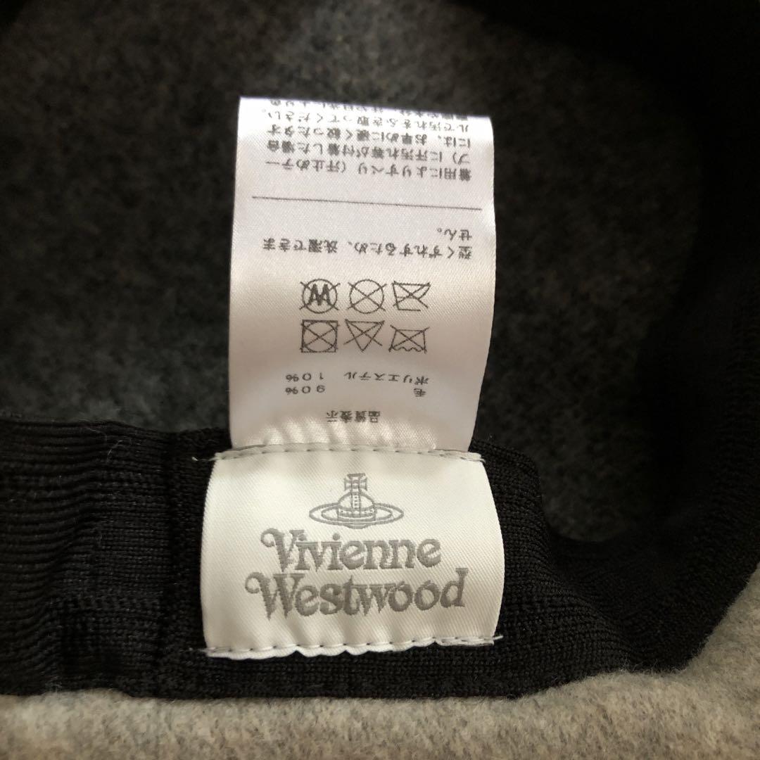 新品Vivienne Westwood ベレー帽 星柄 ベージュ