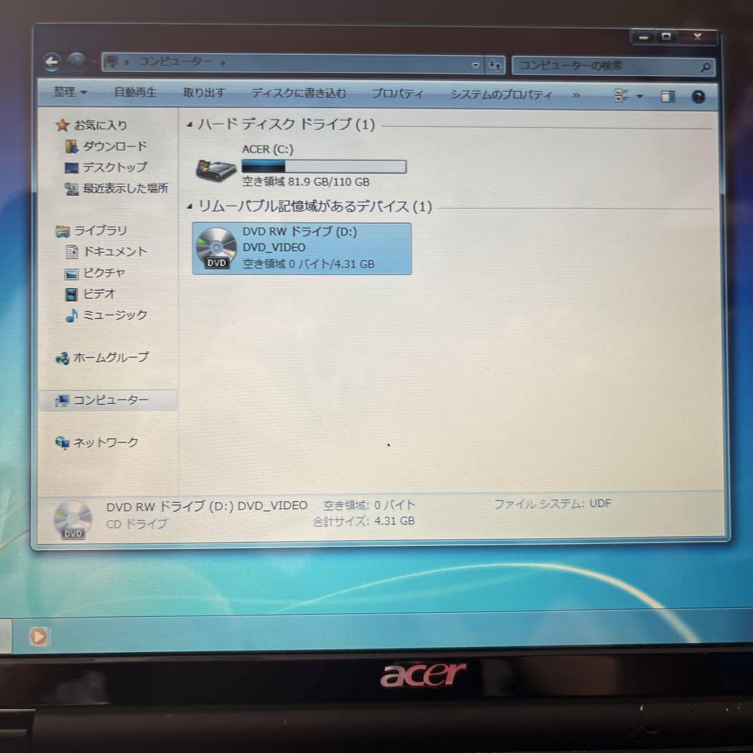 acer フェラーリ仕様 ノートパソコン Ferrari 1000