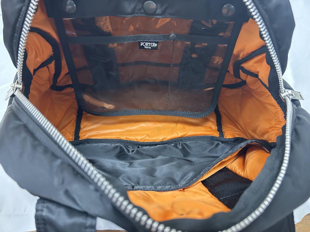 15 美品　PORTER ポーター　タンカー　ボストンバックＬ　ブラック