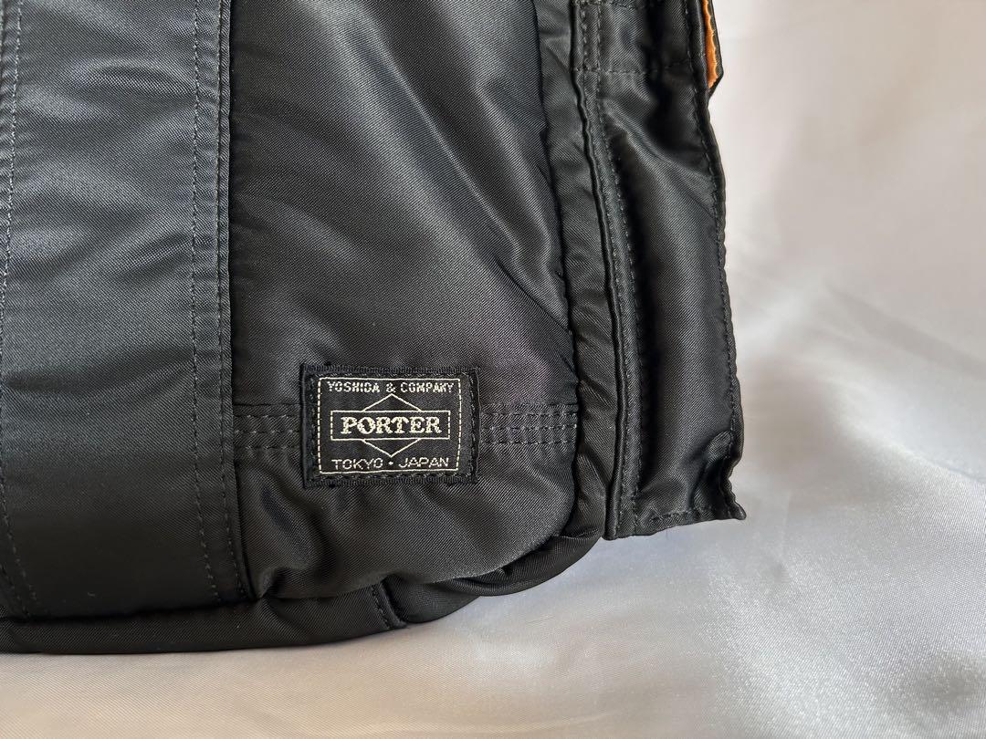 15 美品　PORTER ポーター　タンカー　ボストンバックＬ　ブラック