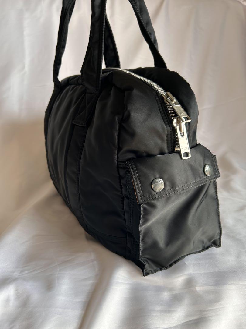 15 美品　PORTER ポーター　タンカー　ボストンバックＬ　ブラック
