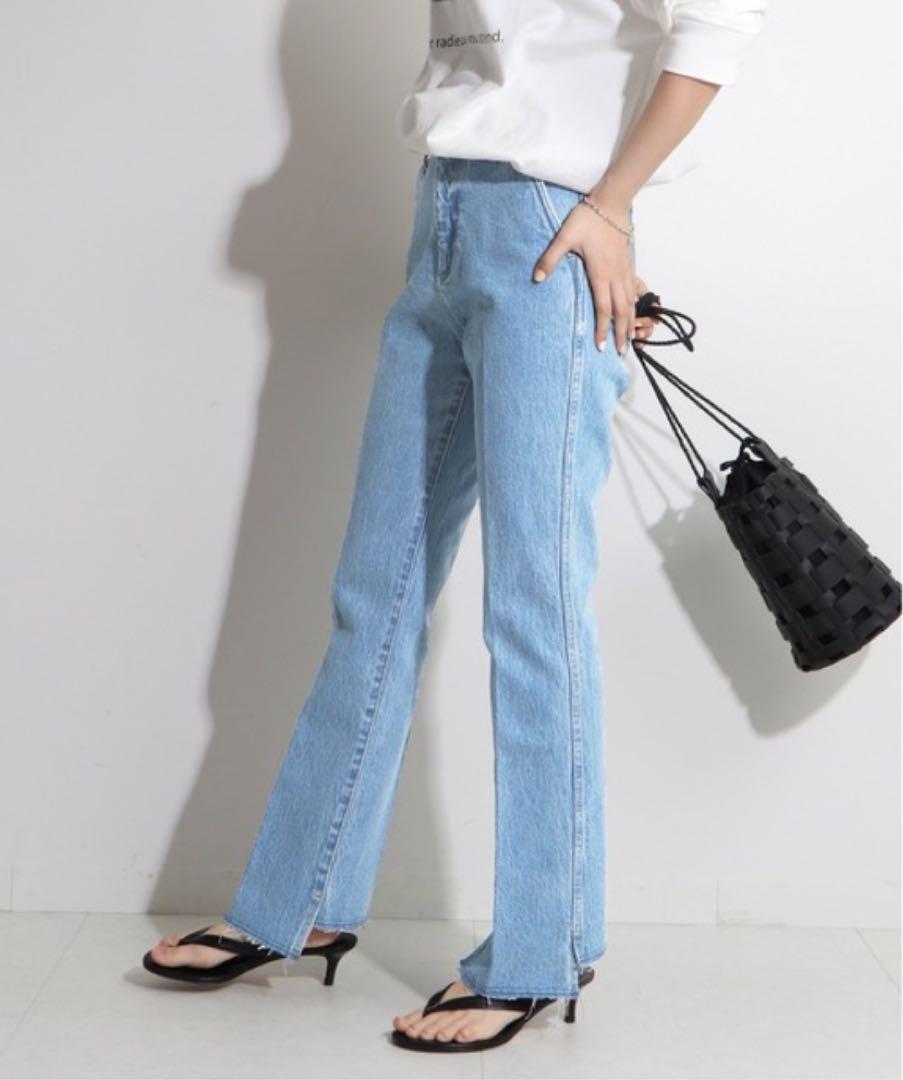 Spick-span 5 1|2 スリットデニム 26 S パンツ