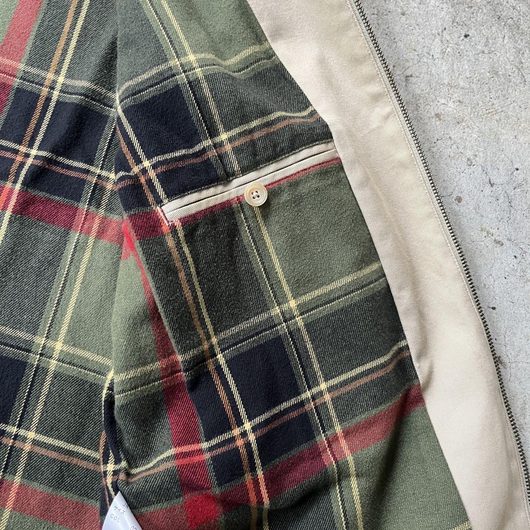 polo by ralph lauren スウィングトップ 裏地チェック