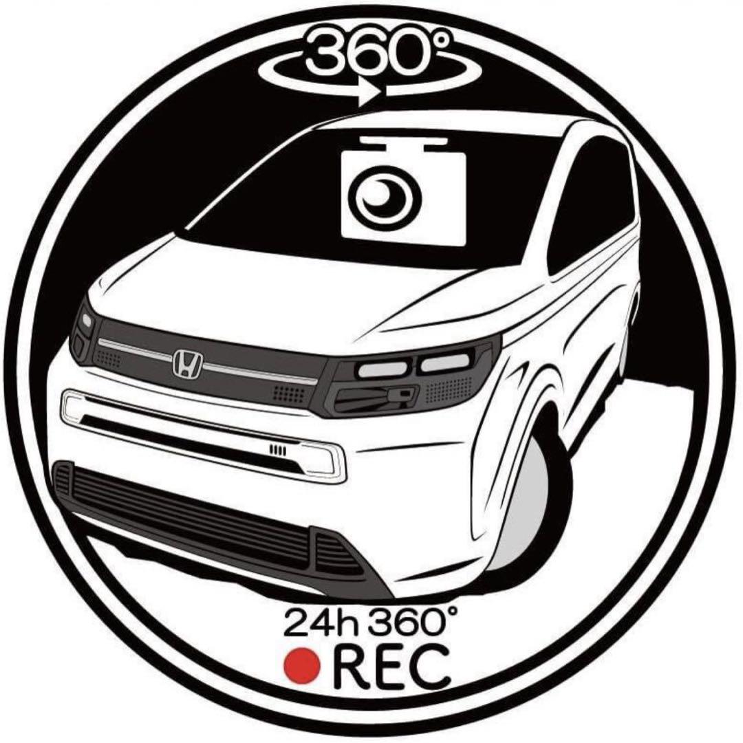 全色対応可能　フリード　ドライブレコーダー　ドラレコ　ステッカー　プリント