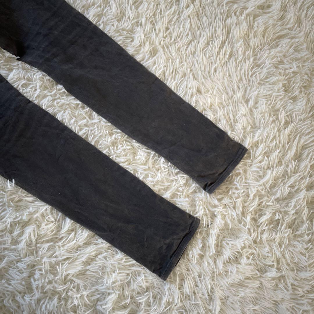 UNDERCOVER デニム アンダーカバー ヒザヤブレストレッチパンツ　グレー