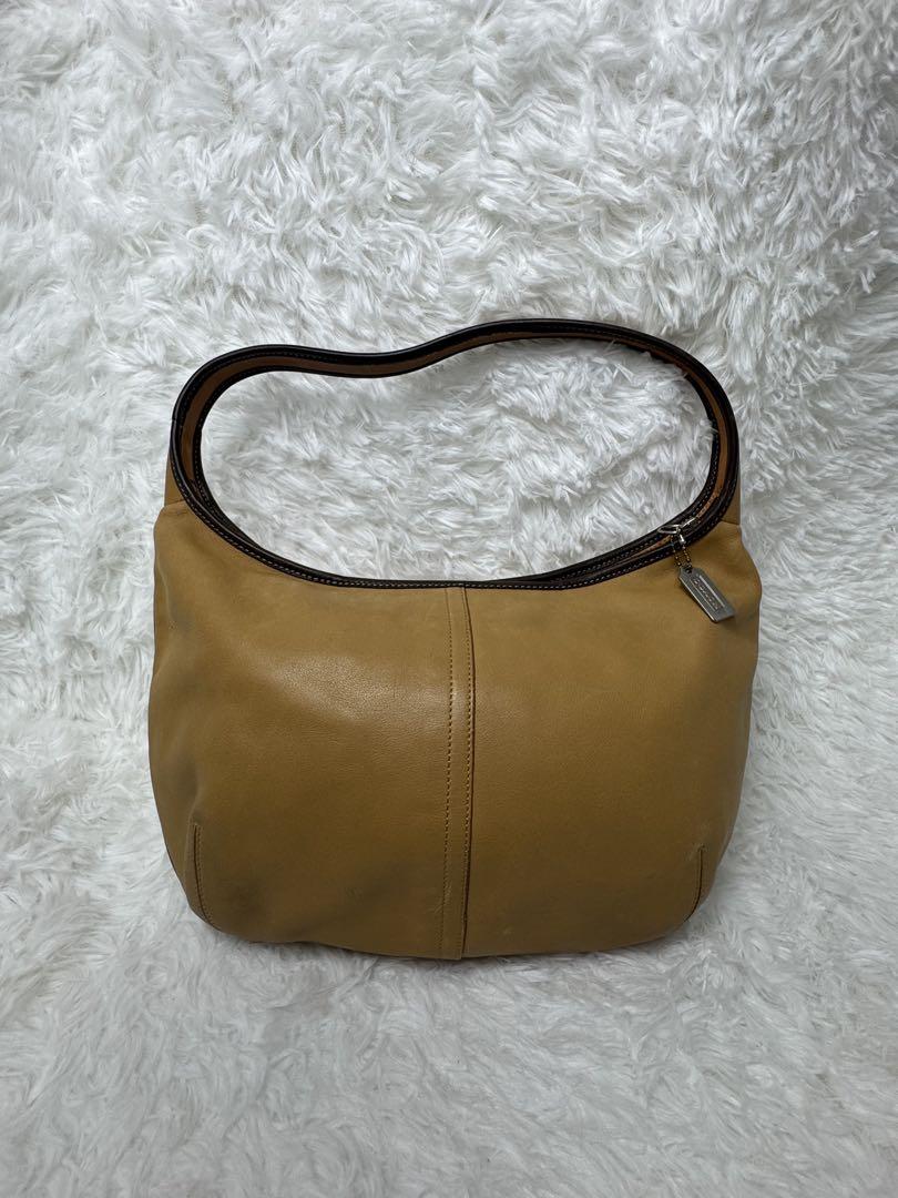 【入手困難】COACH コーチ ソーホー ワンハンドバッグ ベージュ レザー
