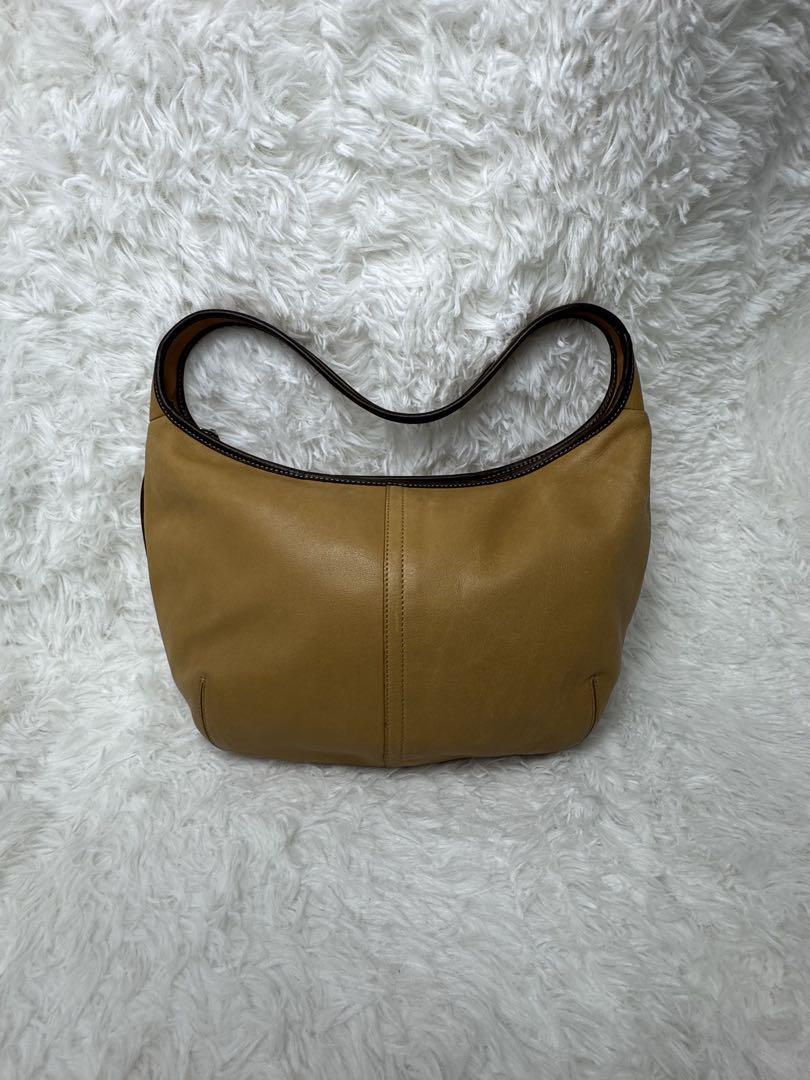 【入手困難】COACH コーチ ソーホー ワンハンドバッグ ベージュ レザー