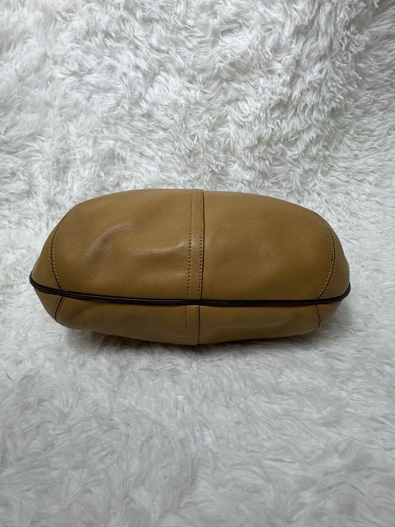 【入手困難】COACH コーチ ソーホー ワンハンドバッグ ベージュ レザー