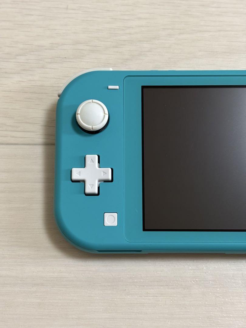 Nintendo Switch Lite ターコイズ 充電器 箱付き 本体 - メルカリ