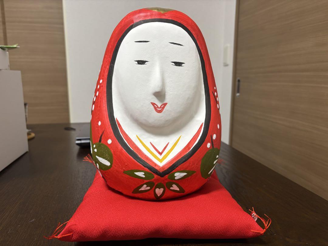 (開運) 竹田伝統工芸品　姫だるま