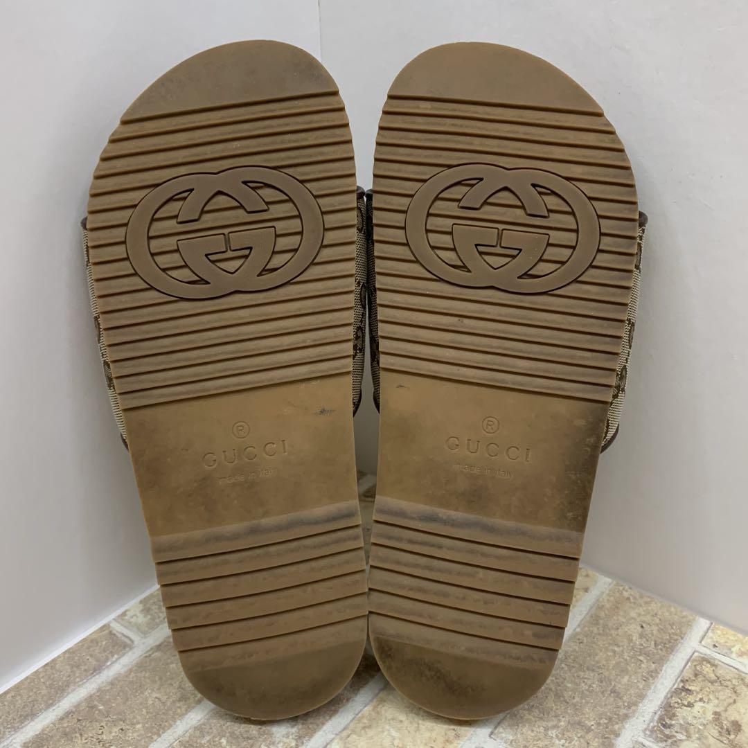 t*s様 GUCCI グッチ GGキャンバス サンダル 靴 624695