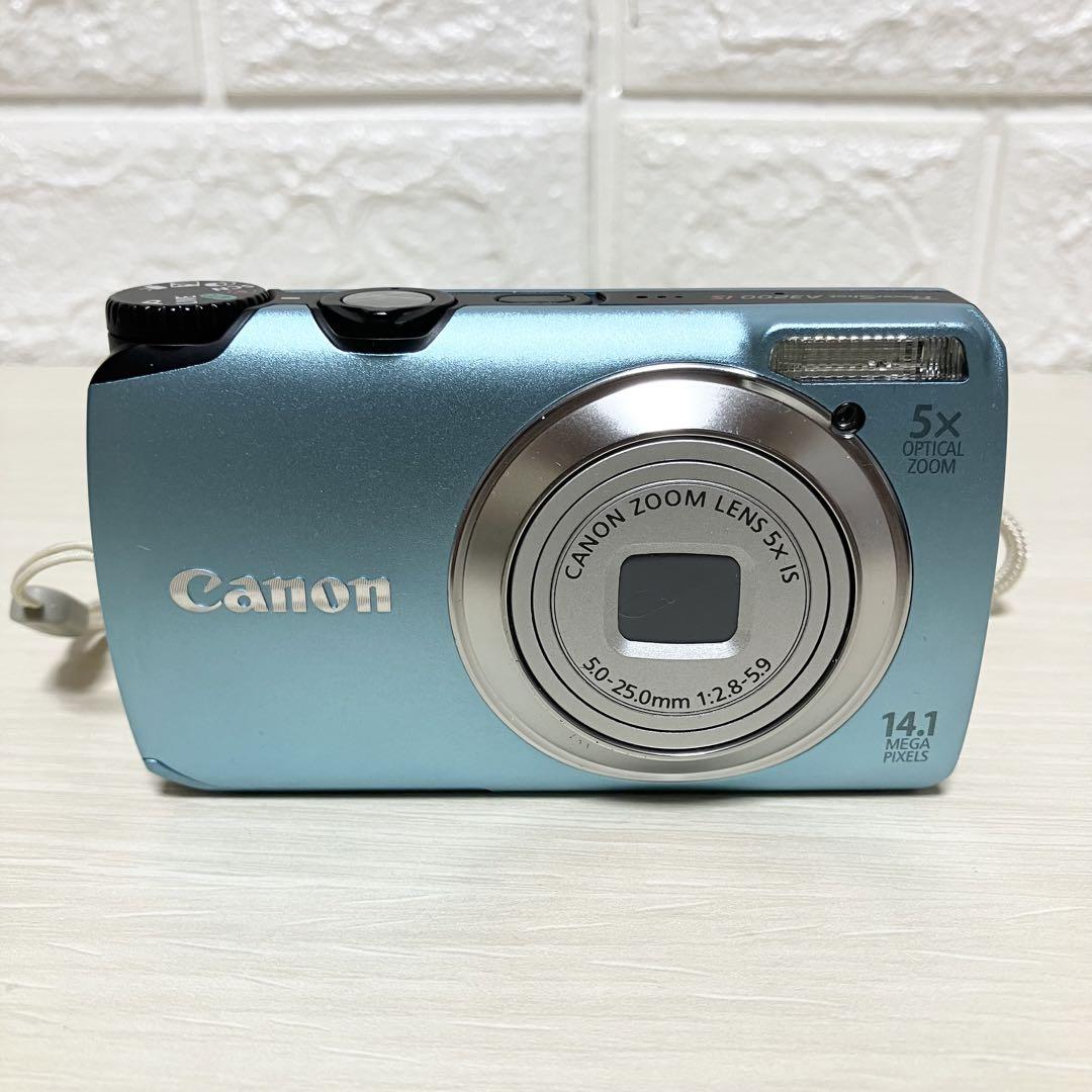 美品！　キャノン　パワーショット　A3200 IS 動作品　コンデジ　canon