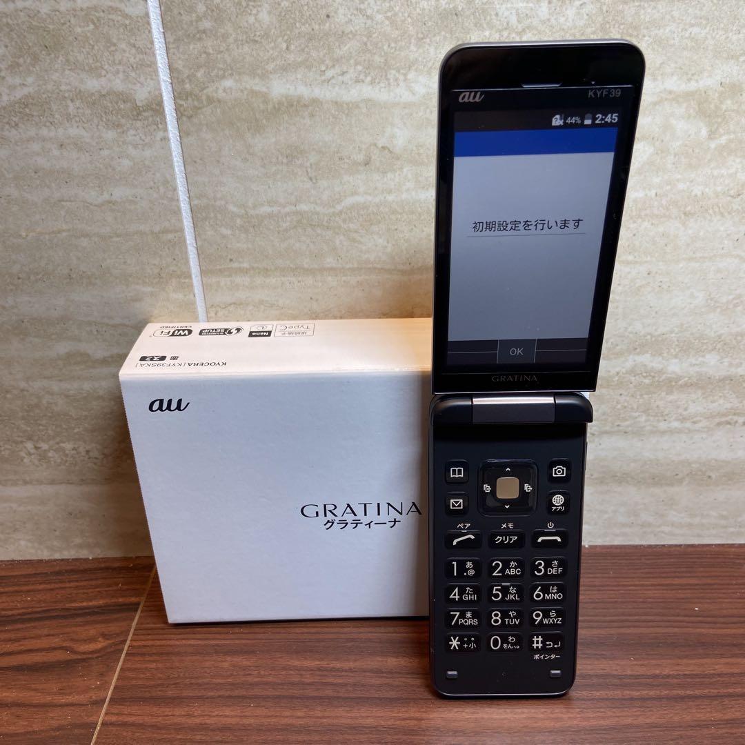 GRATINA グラティーナ KYF39SKA ガラケー ほぼ新品 3847