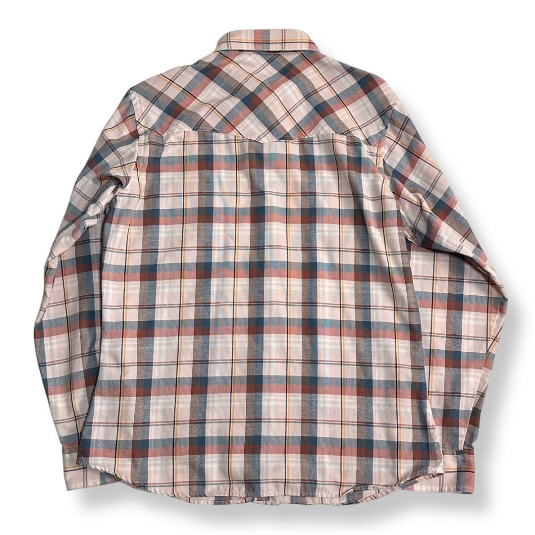 希少【DAVID HUNTER】80s~ チェック ビンテージウエスタンシャツ