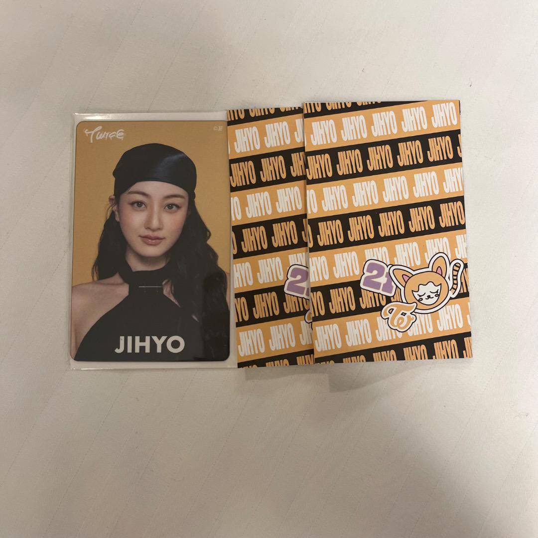 TWICE オフラインくじ B賞 ジヒョ TWICE THIS IS FOR オフラインくじ ジヒョ FCくじ 参加賞 - メルカリ